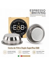 Porta-filtro 58mm Bottomless  - Naked+ Filtro Extre Fino IMS 16/18 g P/ Gaggia Classic P7 N1