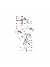 Anel oring da mangueira de vapor e agua quente 6.6 delonghi EC270