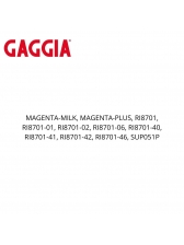 Tampa do copo de leite cafeteira gaggia magenta milk P4 L6