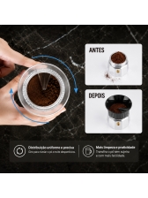 Dosador de Cafe P/ Cafeteira Italiana Bialetti Moka- 6 XIC P7 N4