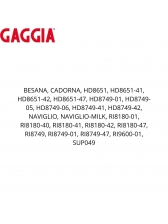 Tubo plastico preto da saida de agua quente e vapor cafeteira saeco e gaggia P1 H4