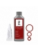 Descalcificante 250ml  Gaggia + graxa atoxica 5g + Kit Oring