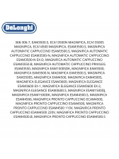 Bico da jarra de leite cafeteira delonghi ESAM45