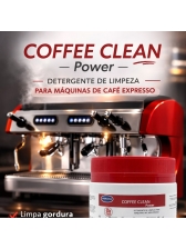 Detergente desengordurante em po 500g  para maquina de cafe