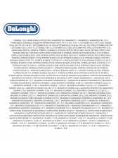 Vedação do tubo de conexão com a cafeteira cafeteira delonghi P6 B3
