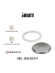 Kit borracha + filtro para cafeteira bialetti venus inox  10 XIC P1 I1