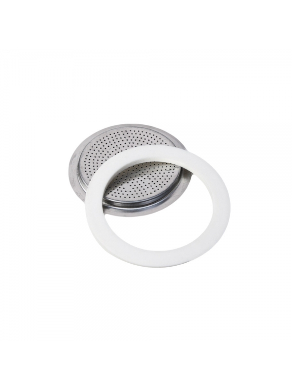 Kit borracha + filtro para cafeteira bialetti venus inox  10 XIC P1 I1