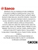 Suporte plastico para lamina de ceramica cafeteira saeco e gaggia