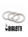 Kit 3 Borrachas de Vedação Originais Bialetti 2xic  Ø4,2 interno  Ø5,5 externo  – Importado da Itália P5 J7