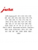 Kit oring de vedacao cafeteira jura G1 B1 (A)