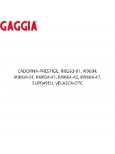 Parte superior da jarra de leite cafeteira cadorna prestige P4 K2 K3
