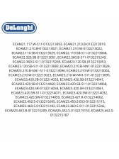 Gaveta de borras cafeteira delonghi ECAM P5 A2