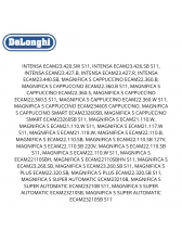 Gaveta de borras cafeteira delonghi ECAM P5 A2