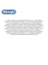 Tampa superior maquina de cafe delonghi magnifica P5 A5