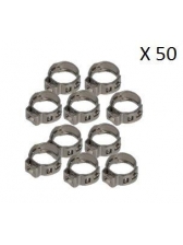 Abraçadeira orelha 9.5mm 50 unid