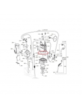 Anel oring de vedacao da caldeira cafeteira gaggia classic