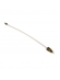 Mangueira de teflon 2x4 235mm caldeira saeco e gaggia, vienna, trevi, logic P2 C5