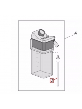 Tubo da jarra de Leite cafeteira Delonghi ECAM P2 F4