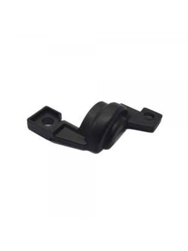 Suporte de plástico preto para montagem de tubo de vapor Saeco e Gaggia P2 J9