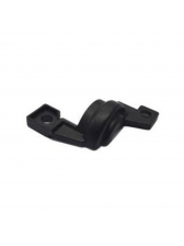 Suporte de plástico preto para montagem de tubo de vapor Saeco e Gaggia P2 J9