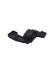 Suporte de plástico preto para montagem de tubo de vapor Saeco e Gaggia P2 J9